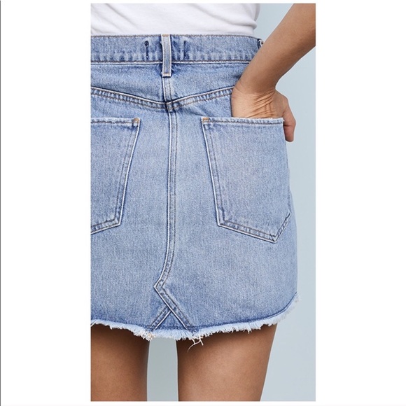 NWT AGOLDE Quinn High Rise Mini Skirt Devotee - 30/32 - Picture 13 of 16